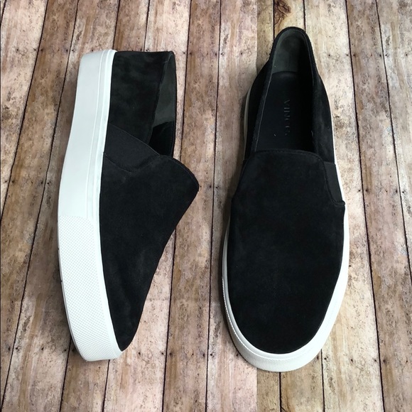 Vince Shoes - Vince Berlin Black Suede Shoes